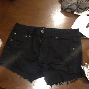 American Eagle Festival Hi-Rise Jean Shorts